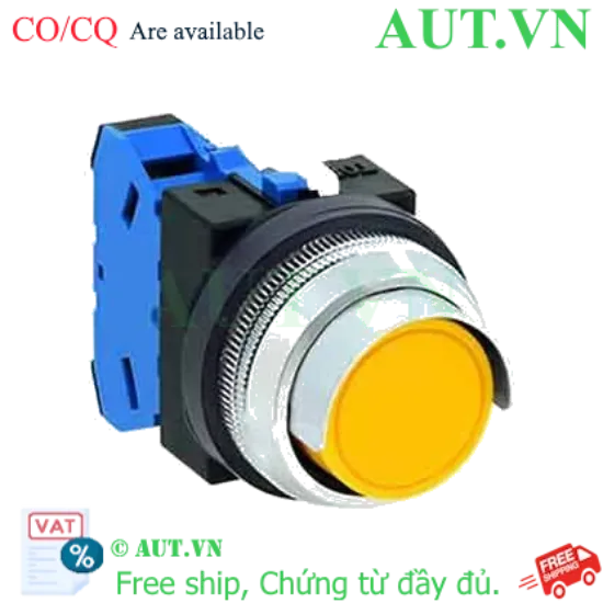 Ảnh của Nút nhấn nhả không đèn IDEC ABN2G10Y D30 1NO (Vàng)