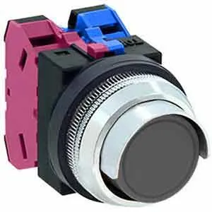 Ảnh của Nút nhấn nhả không đèn IDEC ABN2G11B D30 1NO+1NC (Đen)