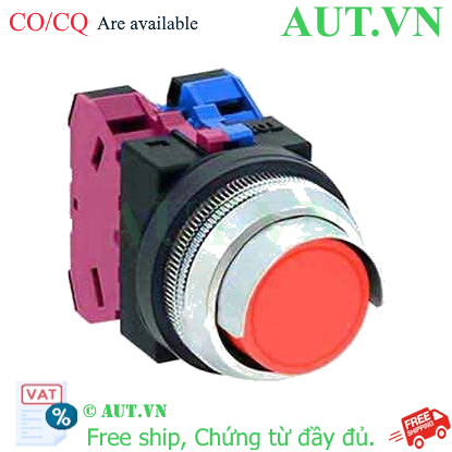 Ảnh của Nút nhấn nhả không đèn IDEC ABN2G11R D30 1NO+1NC (Đỏ)