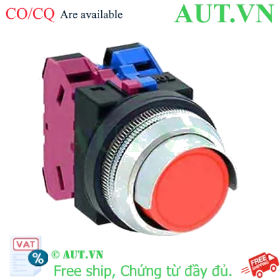 Ảnh của Nút nhấn nhả không đèn IDEC ABN2G11R D30 1NO+1NC (Đỏ)