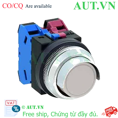 Ảnh của Nút nhấn nhả không đèn IDEC ABN2G11W D30 1NO+1NC (Trắng)