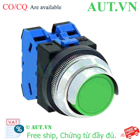 Ảnh của Nút nhấn nhả không đèn IDEC ABN2G20G D30 2NO (Xanh)