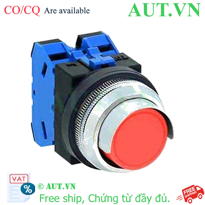 Ảnh của Nút nhấn nhả không đèn IDEC ABN2G20R D30 2NO (Đỏ)