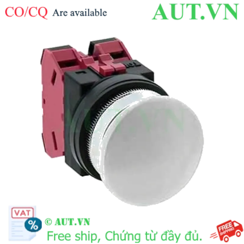 Ảnh của Nút nhấn nhả không đèn IDEC ABN302W D30 2NC (Trắng)