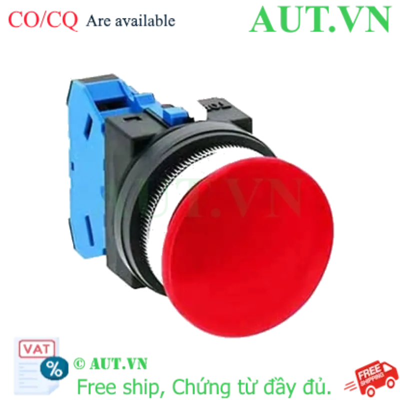 Ảnh của Nút nhấn nhả không đèn IDEC ABN310R D30 1NO (Đỏ)