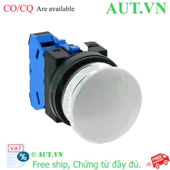Ảnh của Nút nhấn nhả không đèn IDEC ABN310W D30 1NO (Trắng)