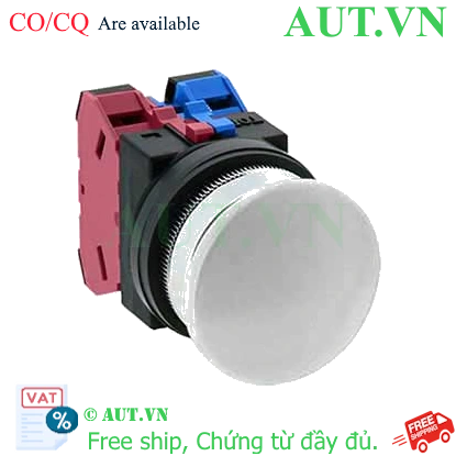 Ảnh của Nút nhấn nhả không đèn IDEC ABN311W D30 1NO+1NC (Trắng)