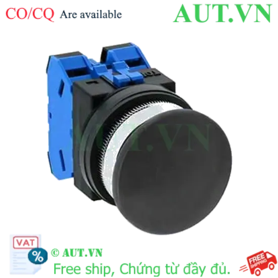 Ảnh của Nút nhấn nhả không đèn IDEC ABN320B D30 2NO (Đen)