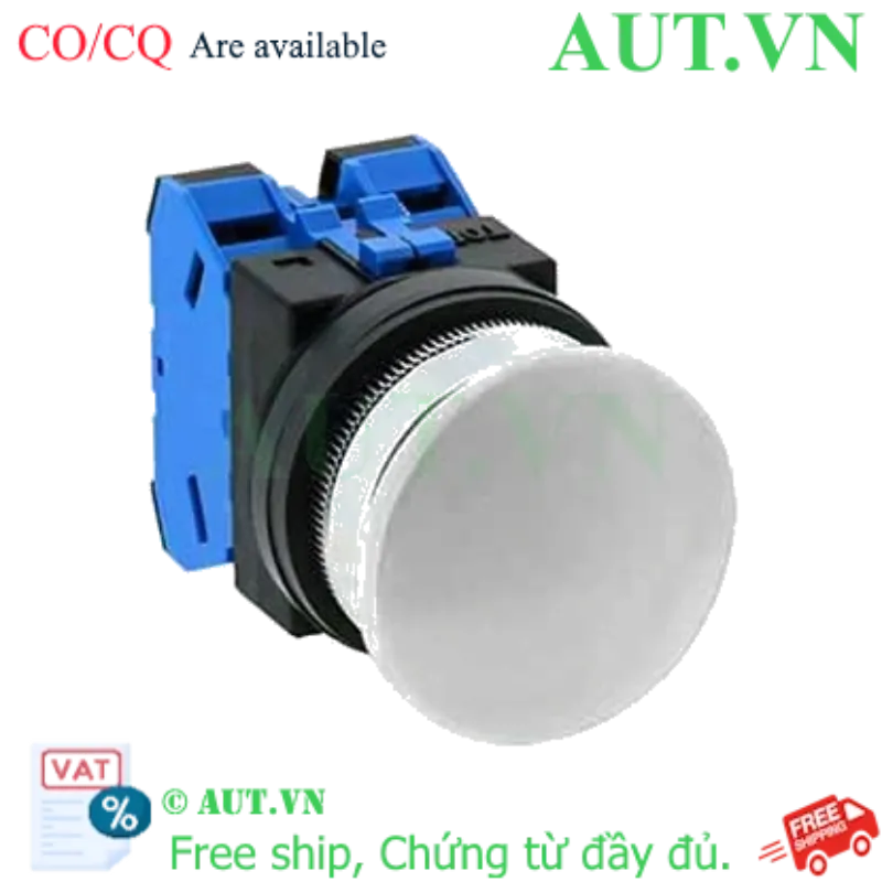 Ảnh của Nút nhấn nhả không đèn IDEC ABN320W D30 2NO (Trắng)