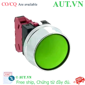 Ảnh của Nút nhấn nhả không đèn IDEC ABN3G01G D30 1NC (Xanh)