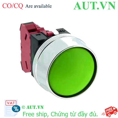 Ảnh của Nút nhấn nhả không đèn IDEC ABN3G01G D30 1NC (Xanh)