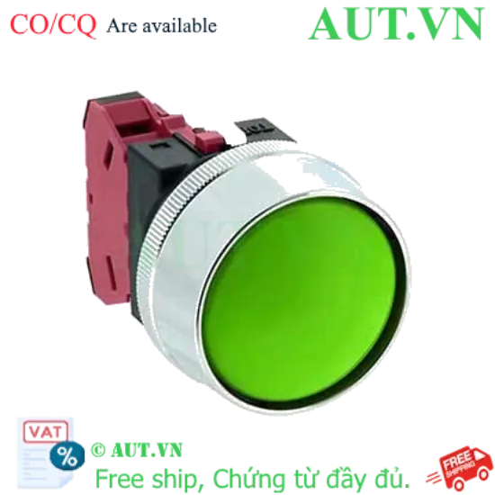 Ảnh của Nút nhấn nhả không đèn IDEC ABN3G01G D30 1NC (Xanh)
