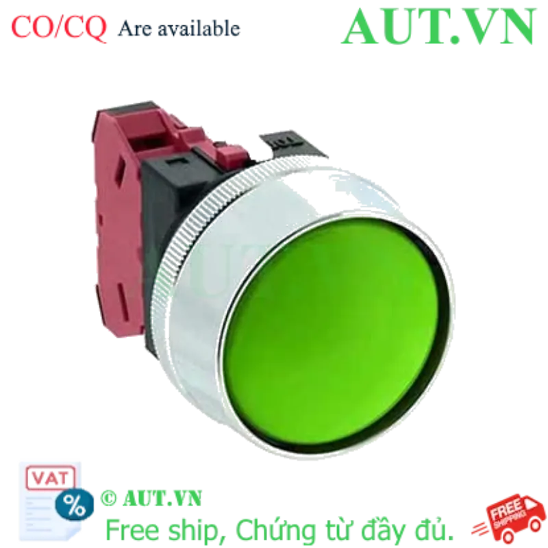 Ảnh của Nút nhấn nhả không đèn IDEC ABN3G01G D30 1NC (Xanh)