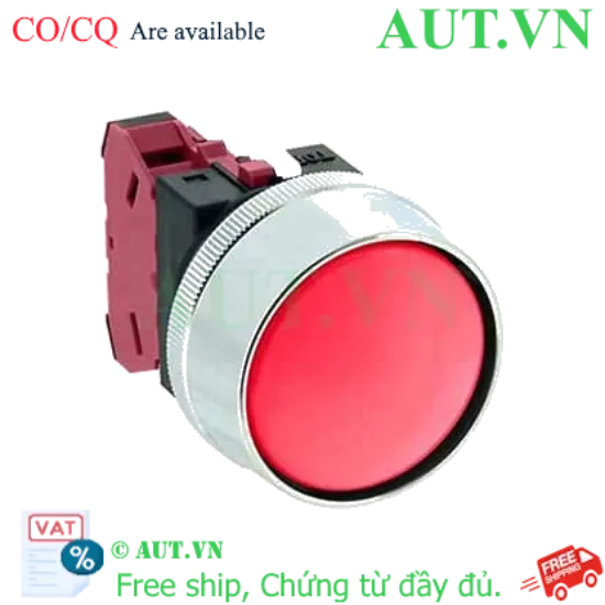 Ảnh của Nút nhấn nhả không đèn IDEC ABN3G01R D30 1NC (Đỏ)