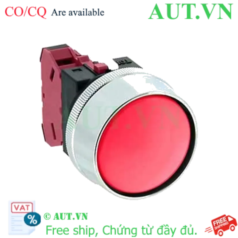 Ảnh của Nút nhấn nhả không đèn IDEC ABN3G01R D30 1NC (Đỏ)