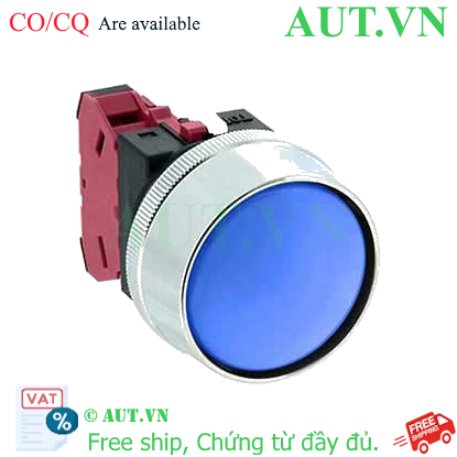 Ảnh của Nút nhấn nhả không đèn IDEC ABN3G01S D30 1NC (Xanh)