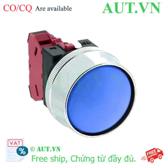 Ảnh của Nút nhấn nhả không đèn IDEC ABN3G01S D30 1NC (Xanh)