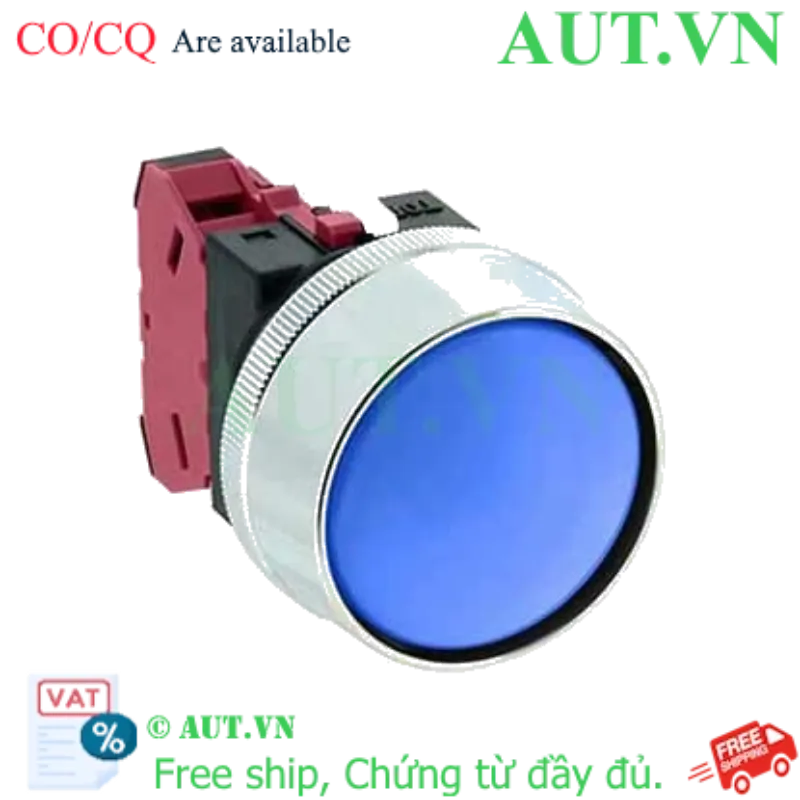 Ảnh của Nút nhấn nhả không đèn IDEC ABN3G01S D30 1NC (Xanh)