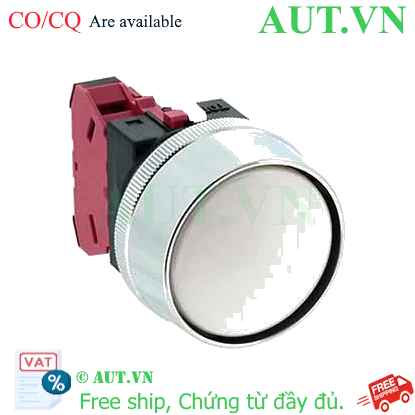 Ảnh của Nút nhấn nhả không đèn IDEC ABN3G01W D30 1NC (Trắng)