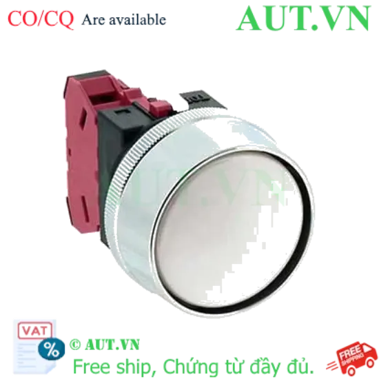 Ảnh của Nút nhấn nhả không đèn IDEC ABN3G01W D30 1NC (Trắng)