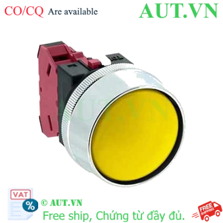 Ảnh của Nút nhấn nhả không đèn IDEC ABN3G01Y D30 1NC (Vàng)
