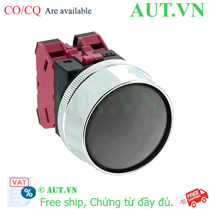 Ảnh của Nút nhấn nhả không đèn IDEC ABN3G02B D30 2NC (Đen)
