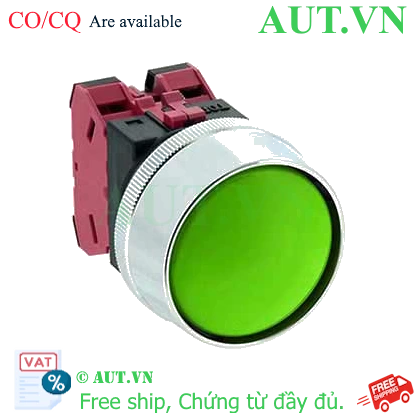 Ảnh của Nút nhấn nhả không đèn IDEC ABN3G02G D30 2NC (Xanh)