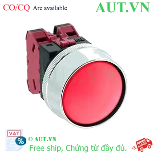 Ảnh của Nút nhấn nhả không đèn IDEC ABN3G02R D30 2NC (Đỏ)