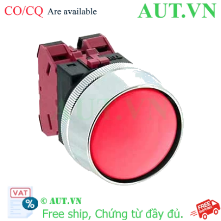 Ảnh của Nút nhấn nhả không đèn IDEC ABN3G02R D30 2NC (Đỏ)