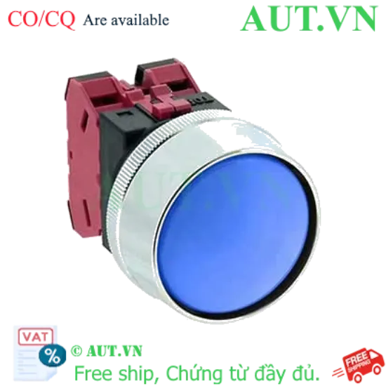 Ảnh của Nút nhấn nhả không đèn IDEC ABN3G02S D30 2NC (Xanh)