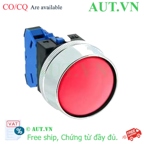 Ảnh của Nút nhấn nhả không đèn IDEC ABN3G10R D30 1NO (Đỏ)