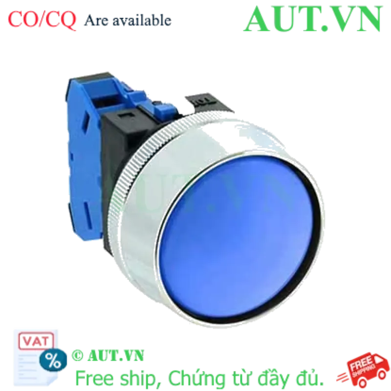Ảnh của Nút nhấn nhả không đèn IDEC ABN3G10S D30 1NO (Xanh)