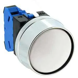 Ảnh của Nút nhấn nhả không đèn IDEC ABN3G10W D30 1NO (Trắng)
