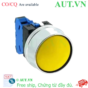 Ảnh của Nút nhấn nhả không đèn IDEC ABN3G10Y D30 1NO (Vàng)