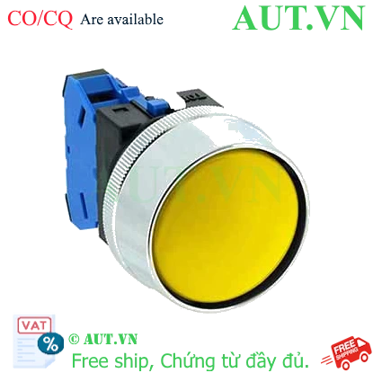 Ảnh của Nút nhấn nhả không đèn IDEC ABN3G10Y D30 1NO (Vàng)