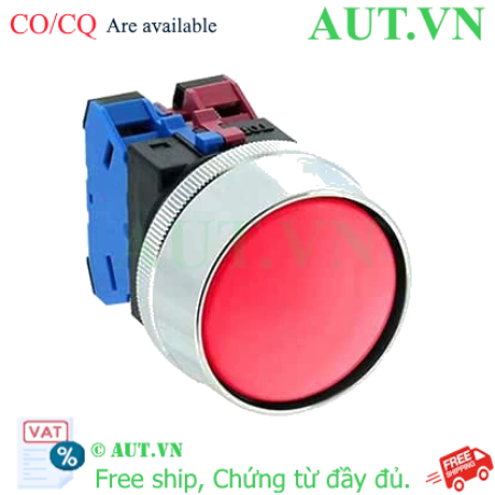 Ảnh của Nút nhấn nhả không đèn IDEC ABN3G11R D30 1NO+1NC (Đỏ)