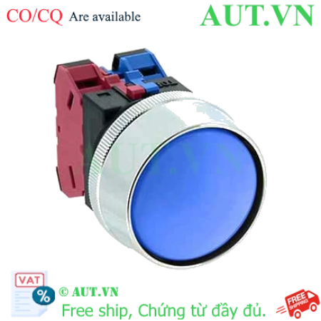 Ảnh của Nút nhấn nhả không đèn IDEC ABN3G11S D30 1NO+1NC (Xanh)