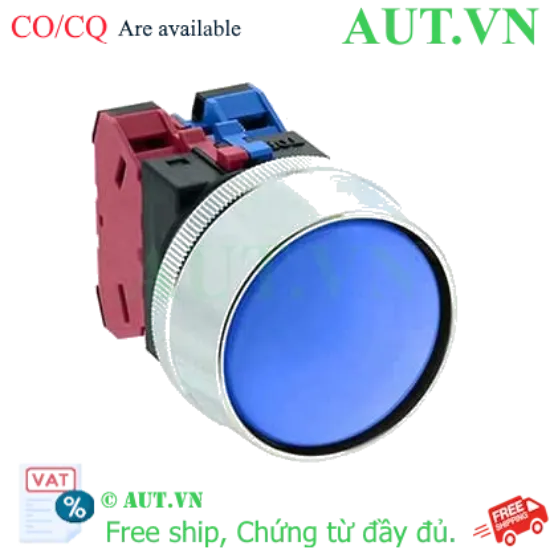 Ảnh của Nút nhấn nhả không đèn IDEC ABN3G11S D30 1NO+1NC (Xanh)