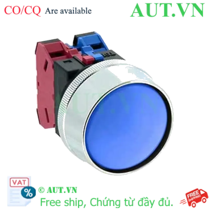 Ảnh của Nút nhấn nhả không đèn IDEC ABN3G11S D30 1NO+1NC (Xanh)