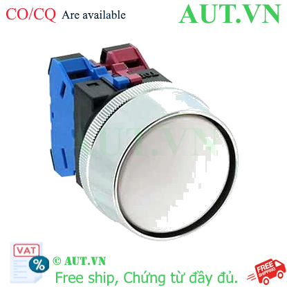 Ảnh của Nút nhấn nhả không đèn IDEC ABN3G11W D30 1NO+1NC (Trắng)