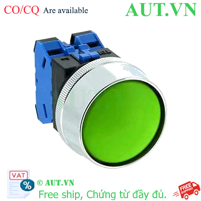 Ảnh của Nút nhấn nhả không đèn IDEC ABN3G20G D30 2NO (Xanh)