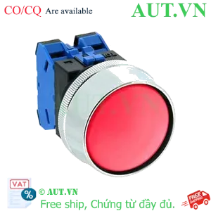 Ảnh của Nút nhấn nhả không đèn IDEC ABN3G20R D30 2NO (Đỏ)