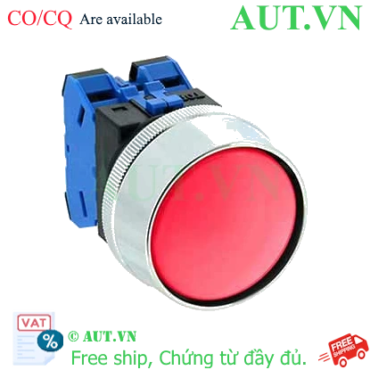 Ảnh của Nút nhấn nhả không đèn IDEC ABN3G20R D30 2NO (Đỏ)