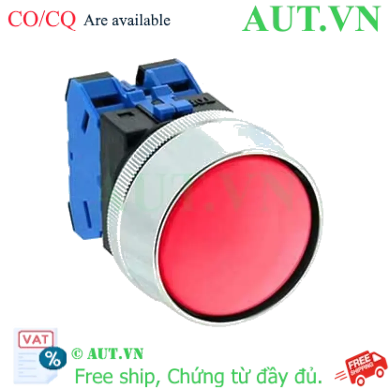 Ảnh của Nút nhấn nhả không đèn IDEC ABN3G20R D30 2NO (Đỏ)