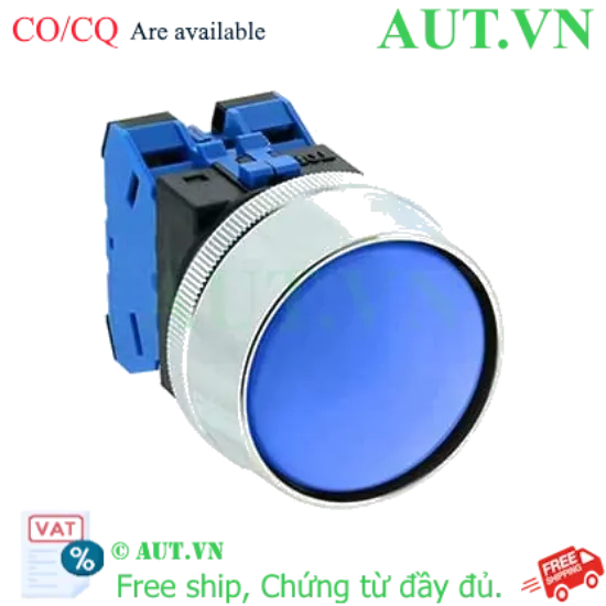 Ảnh của Nút nhấn nhả không đèn IDEC ABN3G20S D30 2NO (Xanh)