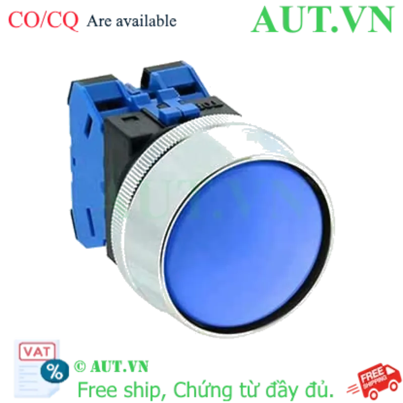 Ảnh của Nút nhấn nhả không đèn IDEC ABN3G20S D30 2NO (Xanh)