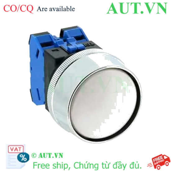Ảnh của Nút nhấn nhả không đèn IDEC ABN3G20W D30 2NO (Trắng)