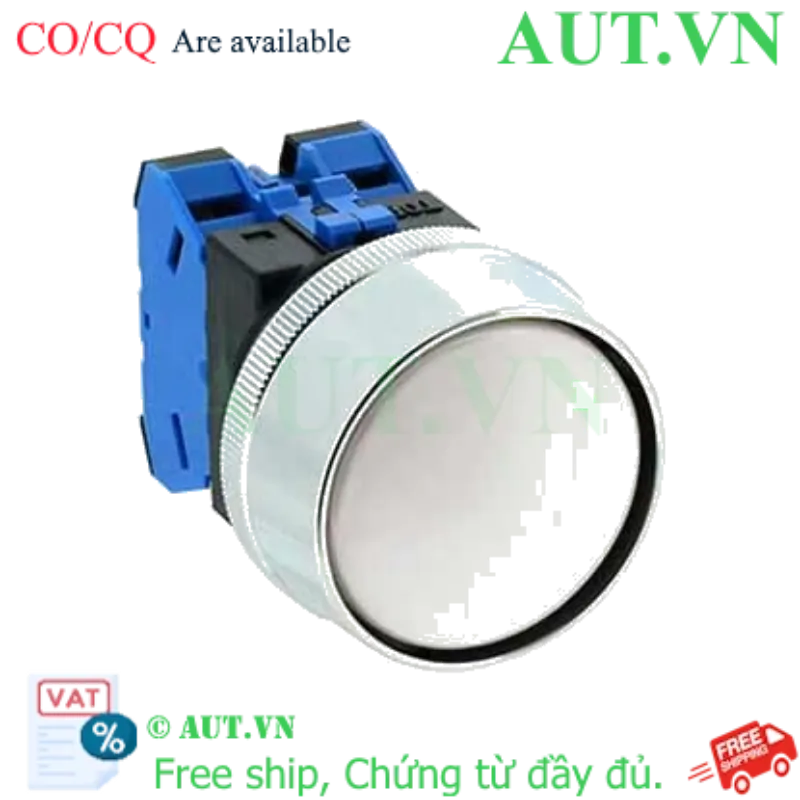 Ảnh của Nút nhấn nhả không đèn IDEC ABN3G20W D30 2NO (Trắng)