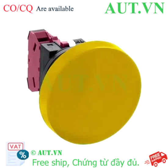 Ảnh của Nút nhấn nhả không đèn IDEC ABN401Y D30 1NC (Vàng)