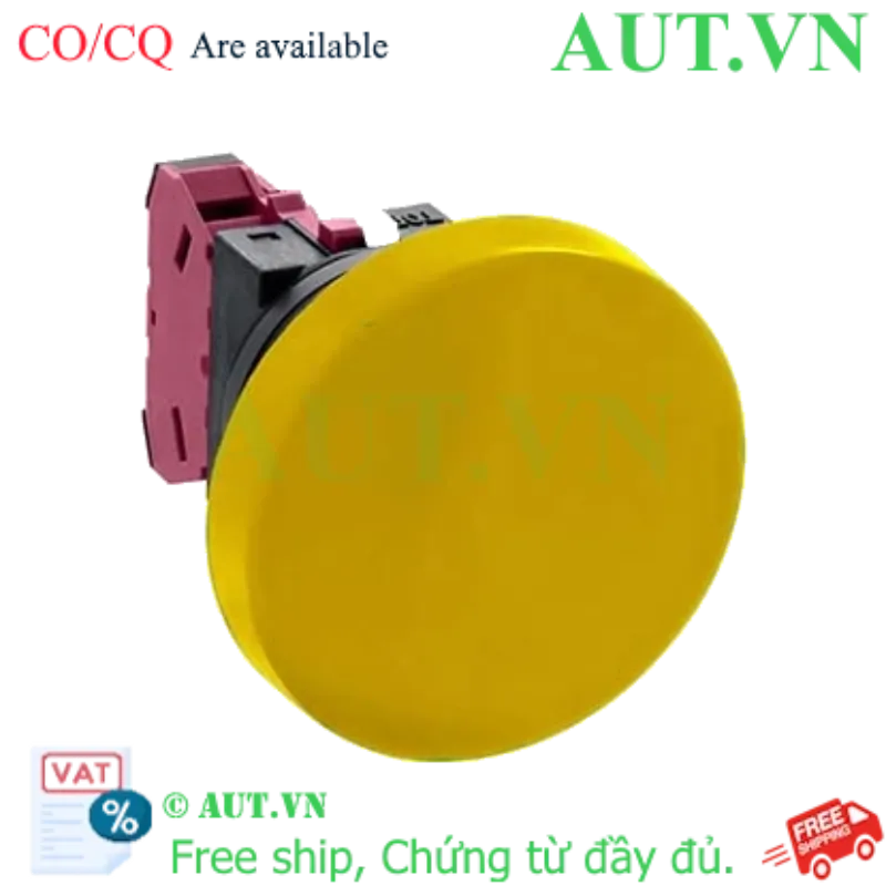 Ảnh của Nút nhấn nhả không đèn IDEC ABN401Y D30 1NC (Vàng)